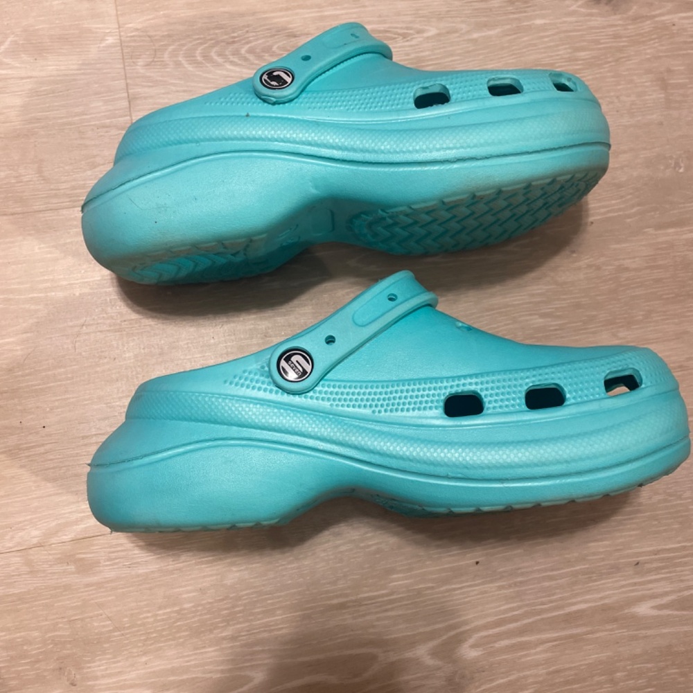 Platform Rubber Clogs - image 4
